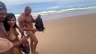 Hey, wanna watch the wild orgy I filmed at the nudist beach with my hot friends?