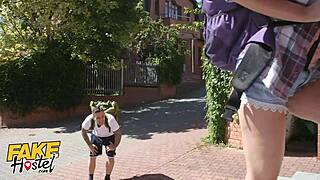 fake hostel cheating boyfriend fucks teen 18+ backpacker while girlfriend's in next room