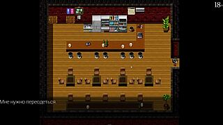 Beautiful anime game with big tits and big ass threesome