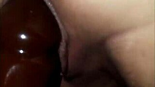 ramming her beautiful pussy with a dildo feels so good. this homemade private session shows her cute side.