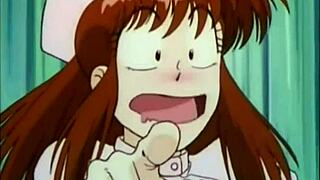 Anime threesome adventure