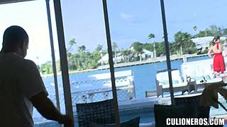 this amateur has an amazing rack that draws all the attention in the scene