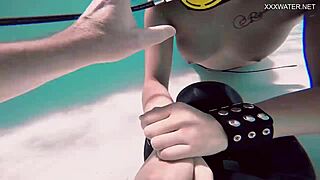brita piskova says, watch me masturbate underwater