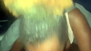Black beauty gets a mind-blowing creampie in a homemade video