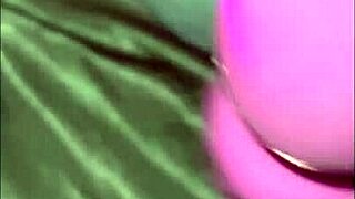 milaj, a chubby black bbw with big tits, tests a new wand vibrator on her pussy and clit in close-up