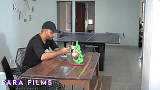 Busty Latina Fucks Boss at Work for Pay Rise