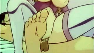 Anime threesome adventure