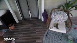 So wild how stepsis and stepmom handle cocks in hands and mouths!