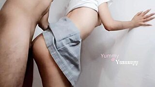 i can’t help sneaking around to screw my stepsister after school in uniform