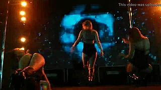 yo, check out these dream girls stripping at Erotika Fair 2015 in Sao Paulo