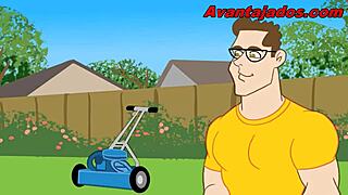 Is that black guy getting fucked in the gay cartoon?