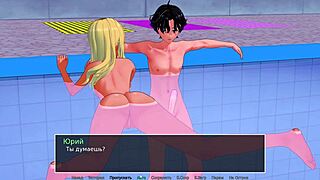 Beautiful animation with big tits and ass fucking