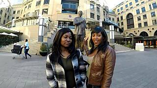 Damn! Ghetto Housewives in Secret Lesbian Shower Makeout