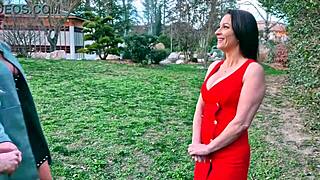 French blonde MILF craving a wild threesome, anyone joining? 😘