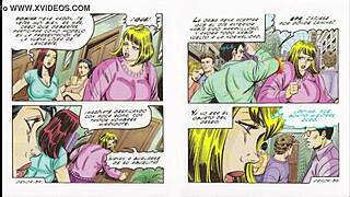 Comic Porno Mexicano: Gordibuena Eats It Bent Over!