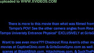 Ever Seen Rina Arem Endure a Humiliating Gyno Exam for University Entry?