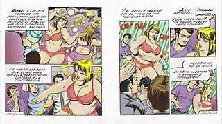 Comic Porno Mexicano: Gordibuena Eats It Bent Over!