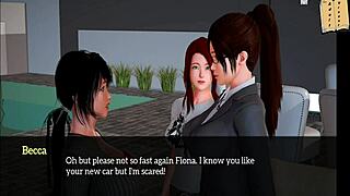 My new family explores hentai sex in episode 205.