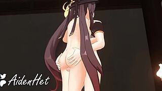 Cartoon Teen in 3D Anime Gets a Sticky Creampie in Wild Hentai Scene. Too Hot to Handle?