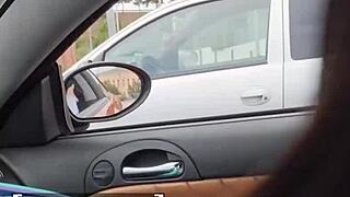 horny babe annie reis seduces jordi under the overpass... wanna watch? 😈