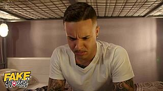 fake hostel cheating boyfriend fucks teen 18+ backpacker while girlfriend's in next room