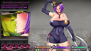 i invited my girlfriend to join a busty hottie for cum-filled fun in this hentai game part 8