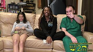 aria nicole and giggles tease with foot play as forever friends on beat2feetcom