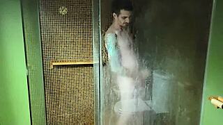 surprising best friend in bathroom