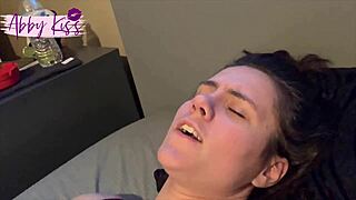 Abby Kiss Screams with Vibrator Agony