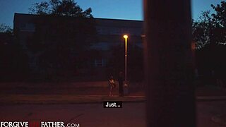 brunette student gets rough treatment in car scene