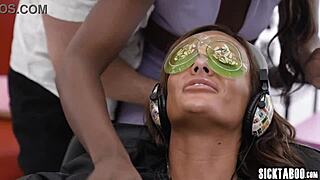 Ana Foxxx, Ebony Milf, Bangs Client's Husband Hard!