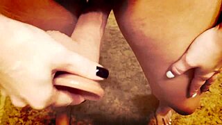 Wow! Close-Up Blowjob Early Morning Ends with Cum in Mouth!