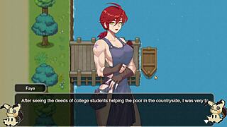 Hentai game village rhapsody part 9 final: fucking redhead and ass in costumes.