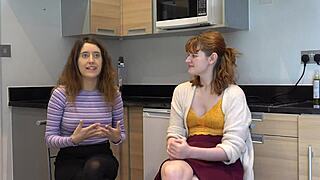 Sweet Students Share Erotic Reunion Moments