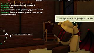 Draco engages in bizarre blacking sex with intense actions.