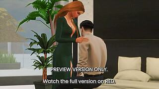 Uncensored Hentai premiere: The future of porn is here with 3D Simlish desire