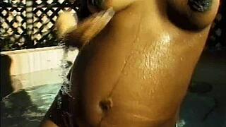 barefoot pregnant whore takes hard dick deep