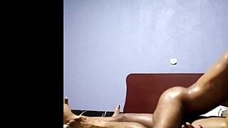 congolese hooker slowly licks fat black cock