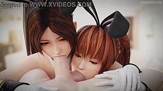 Watch These Ball-Sucking Sluts Devour Big Cocks in 3D SFM Compilation!