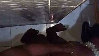 Little ghetto slut bent over for hard pussy fucking 😈