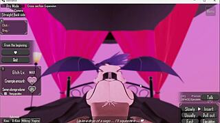 In the game, you sign a contract with the seductive succubus inma for intense 3d hentai sex.