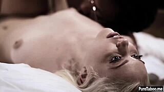 black guy, did you just smash this hot virgin teen's hairy pussy in a garage?