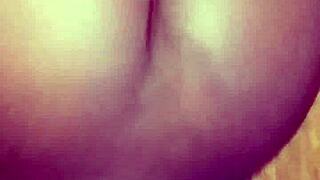 Little ghetto slut bent over for hard pussy fucking 😈