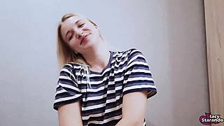 I'm Learning Deep Blowjob Skills on My Test Boy in Homemade POV Action