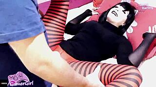 Oh, that hot goth stepsister loving a hard fuck!