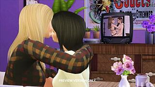 i think we're just friends in this 3d cartoon anime preview, but maybe more?