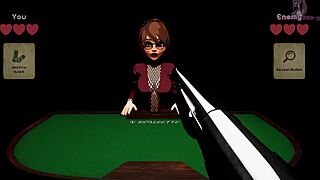 x roulette ends with oral sex on big cock