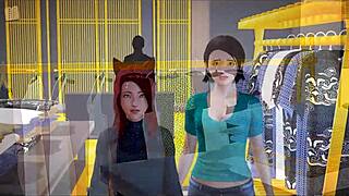 Exploring my new family in this exciting game with redhead characters