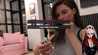 Steps of Debauchery 22 - College Hentai Babe Masturbating with Buttplug in Skirt.