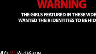 brunette student gets rough treatment in car scene